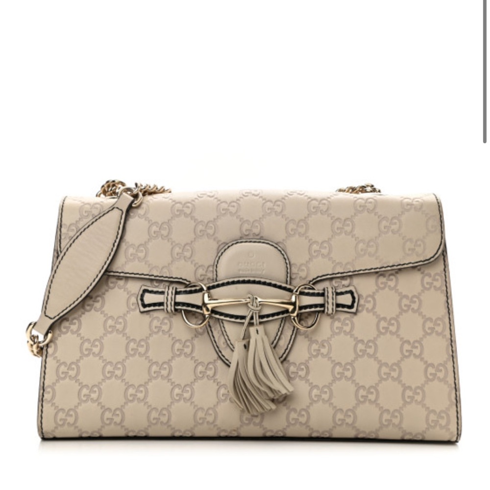 Gucci Cream Shoulder Bag